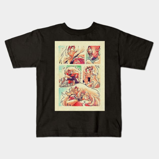 Jasper's cat army Kids T-Shirt by Schpog